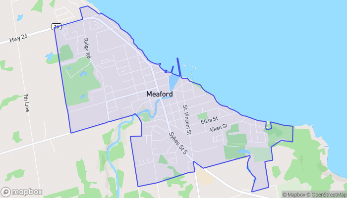 Map of Meaford