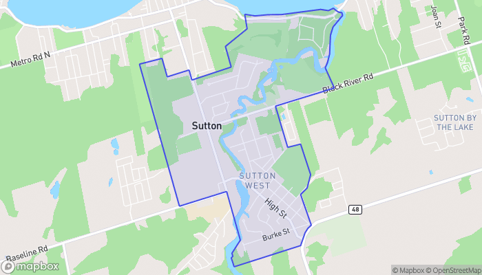 Map of Sutton
