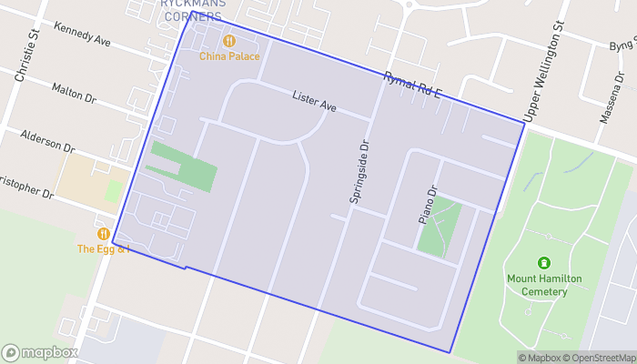 Map of Allison