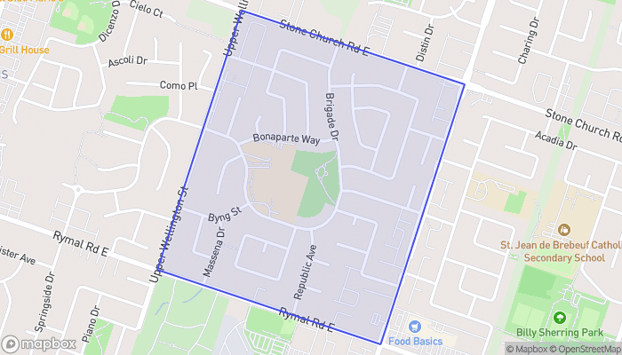 Map of Barnstown