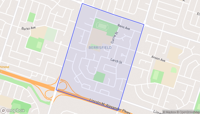 Map of Berrisfield