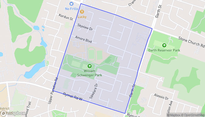 Map of Falkirk East