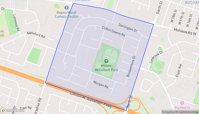 Map of Gilbert