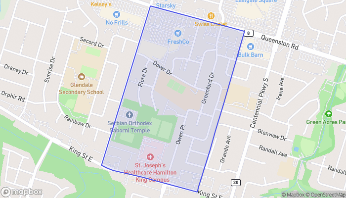 Map of Greenford