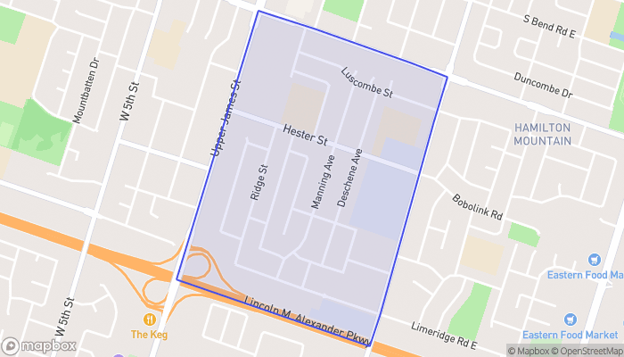 Map of Greeningdon