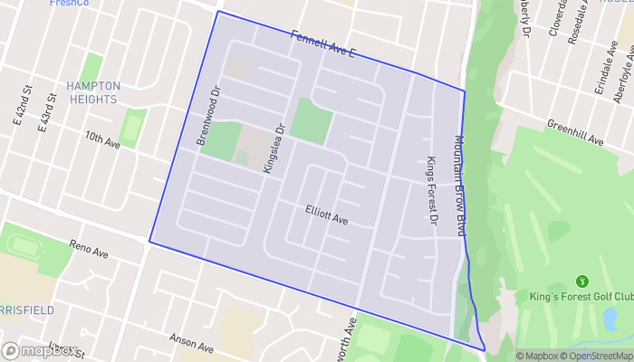 Map of Huntington
