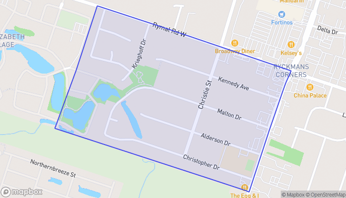 Map of Kennedy East