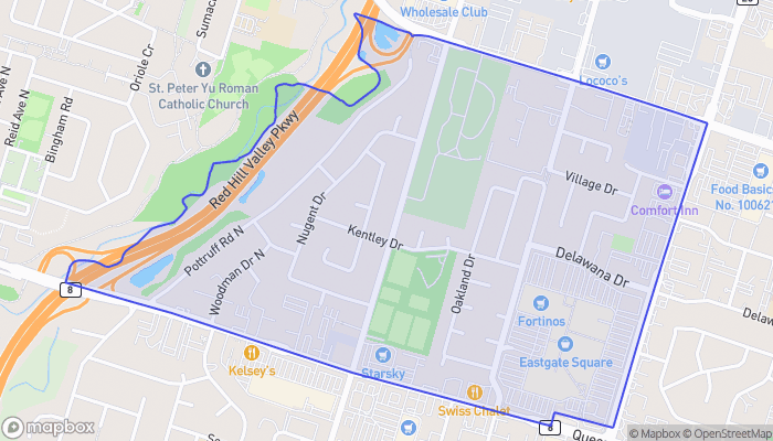 Map of Kentley