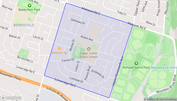Map of Lisgar