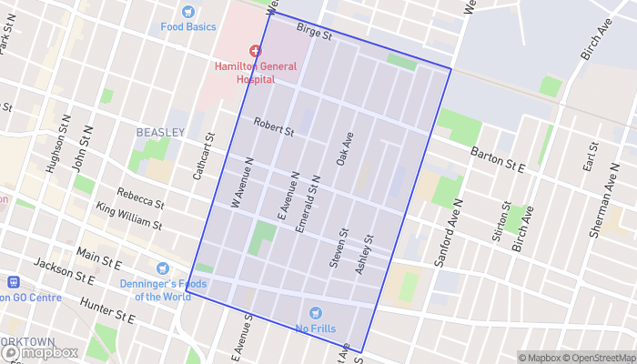 Map of Landsdale
