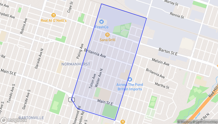 Map of Normanhurst
