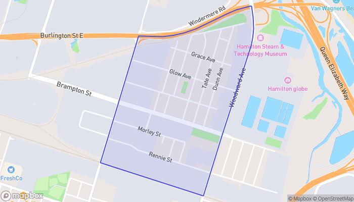 Map of Parkview West