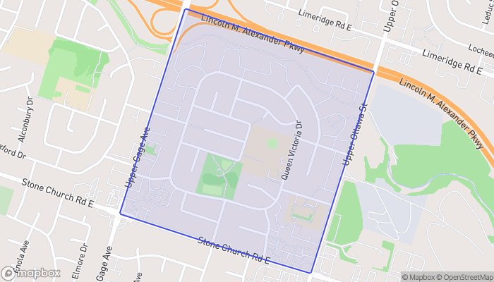 Map of Quinndale
