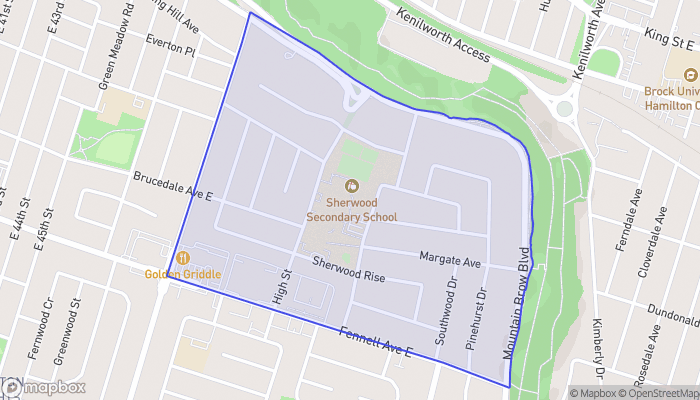 Map of Sherwood
