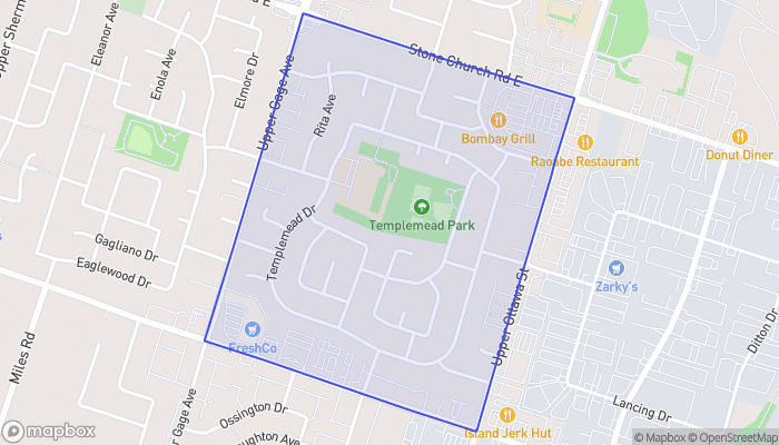 Map of Templemead