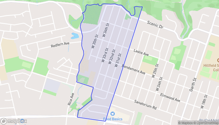 Map of Westcliffe West