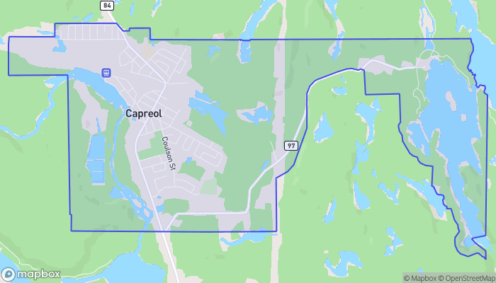 Map of Capreol