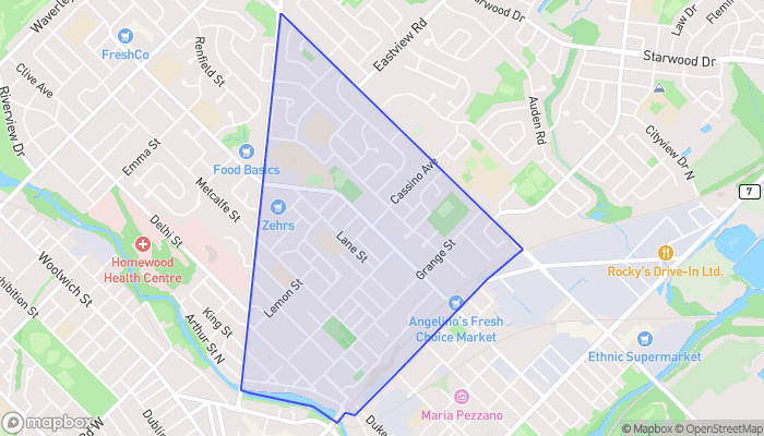 Map of Saint George's