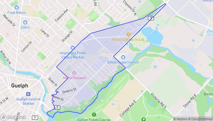 Map of Two Rivers