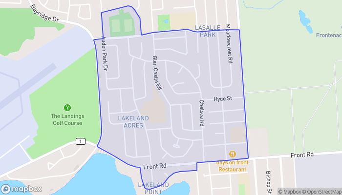 Map of Henderson