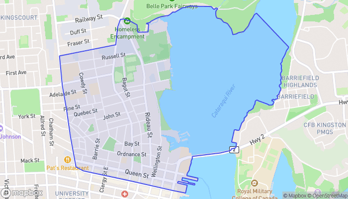 Map of Inner Harbour