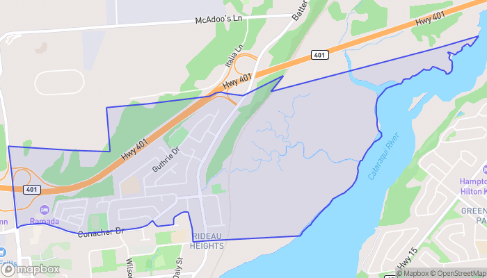 Map of Markers Acres