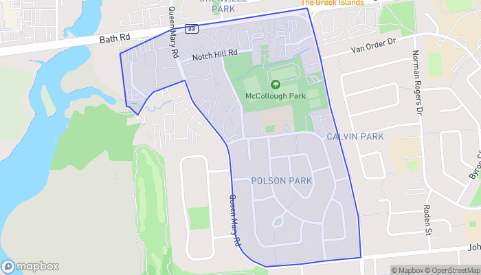 Map of Polson Park