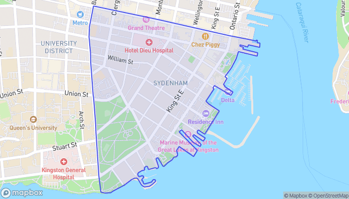 Map of Sydenham