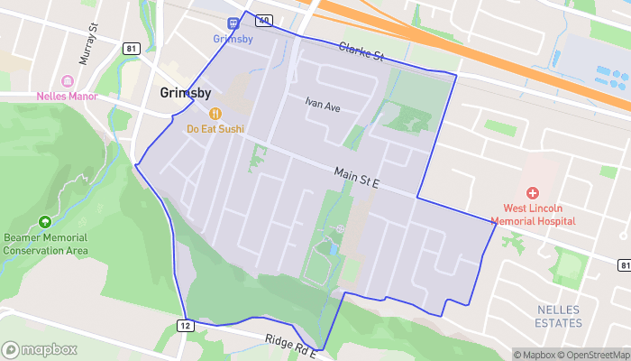 Map of Nelles