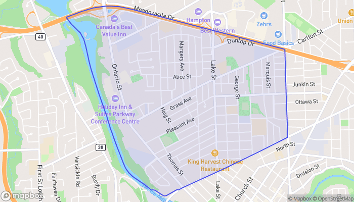 Map of The Haig