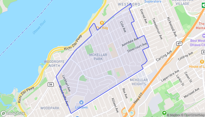 Map of Laurentian