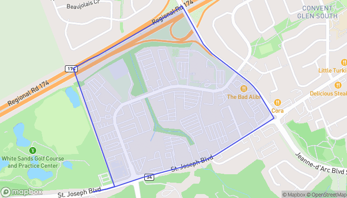 Map of Orleans Industrial