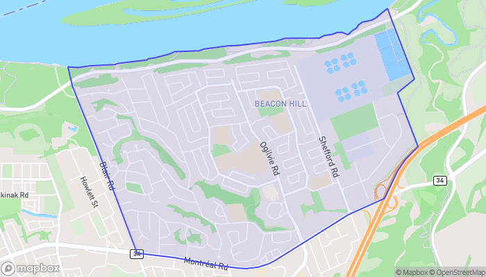 Map of Rothwell Heights - Beacon Hill North