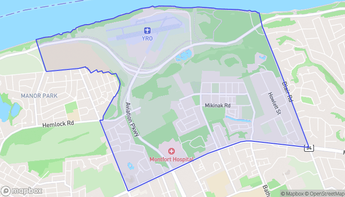 Map of Wateridge Village