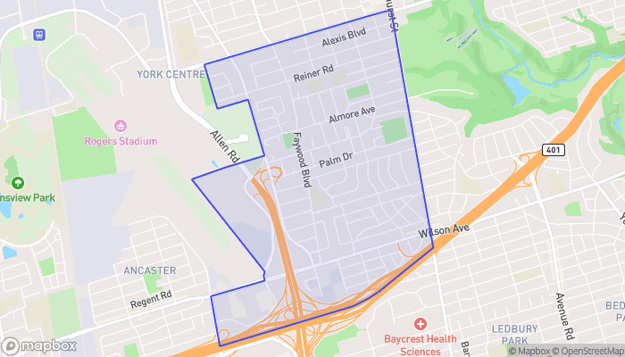 Map of Clanton Park