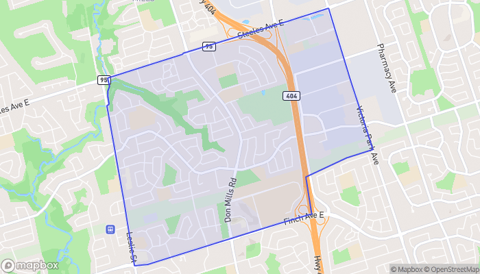 Map of Hillcrest Village