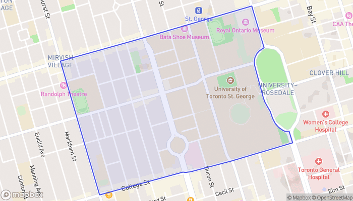 Map of University