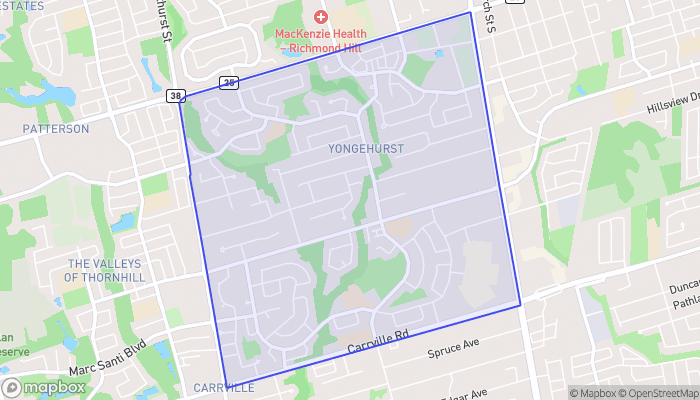 Map of Richvale North