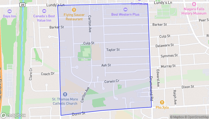 Map of Corwin