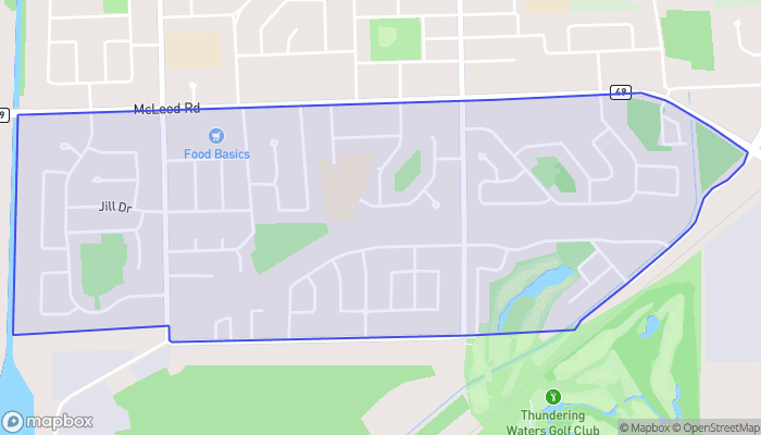 Map of Drummond Heights