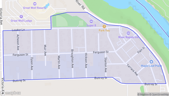 Map of Silvertown