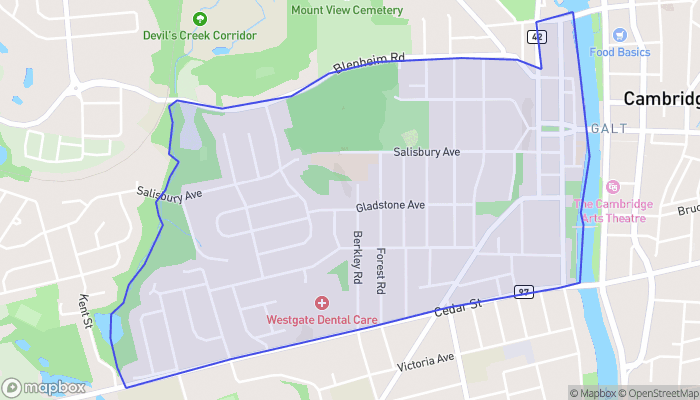 Map of Churchill