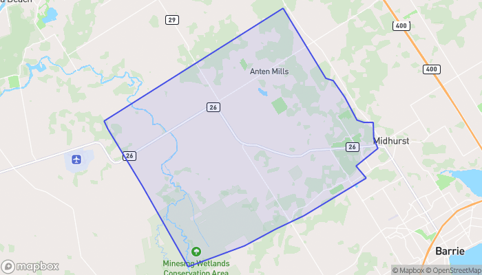 Map of Minesing