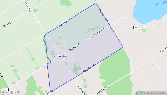 Map of Elmvale