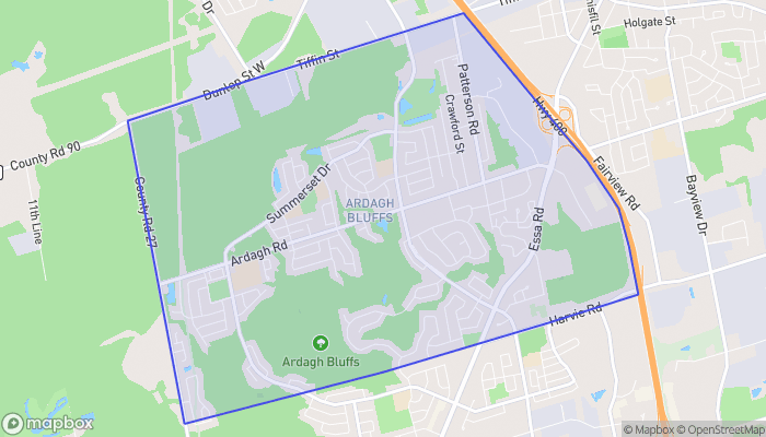 Map of Ardagh