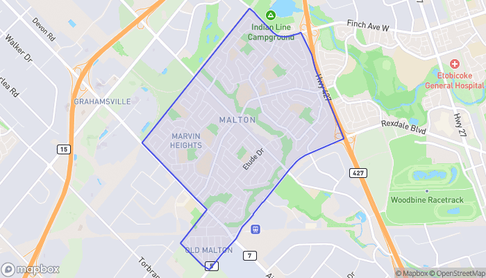 Map of Malton