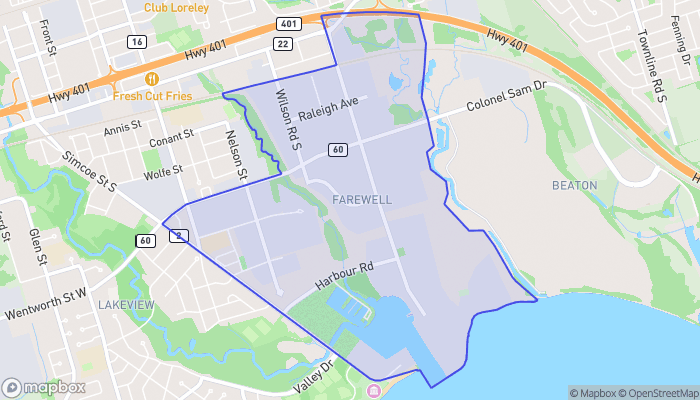 Map of Farewell
