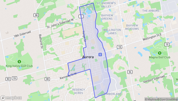 Map of Aurora Village
