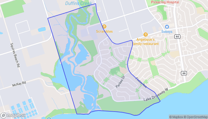 Map of Discovery Bay