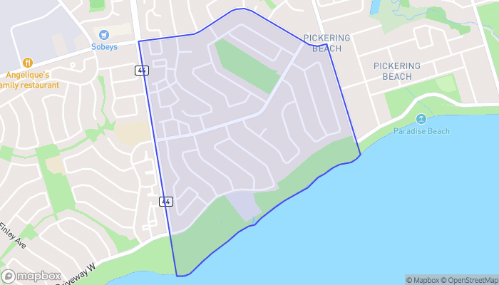 Map of Clover Ridge